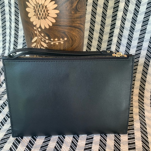 Kate spade bird wristlet black parrot green - Picture 3 of 4